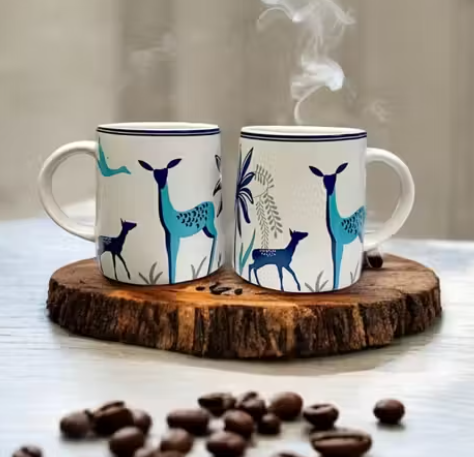 Nature Mugs Set of 2