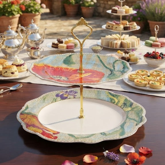 2 TIER PLATTER