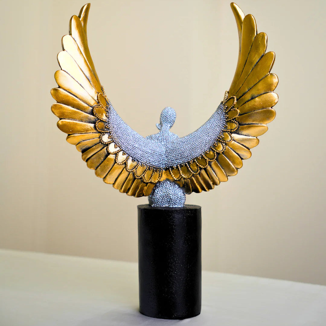 Divine Angel Wing Sculpture – A Symbol of Protection & Positivity