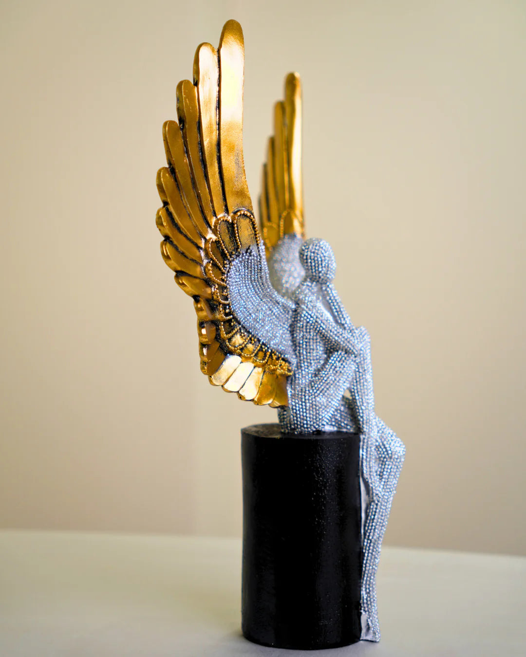 Divine Angel Wing Sculpture – A Symbol of Protection & Positivity