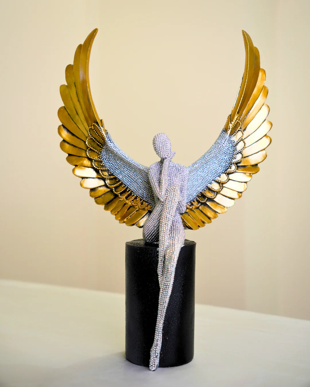 Divine Angel Wing Sculpture – A Symbol of Protection & Positivity