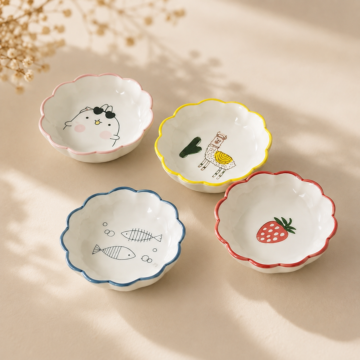 Quirky Bowl Set of 4