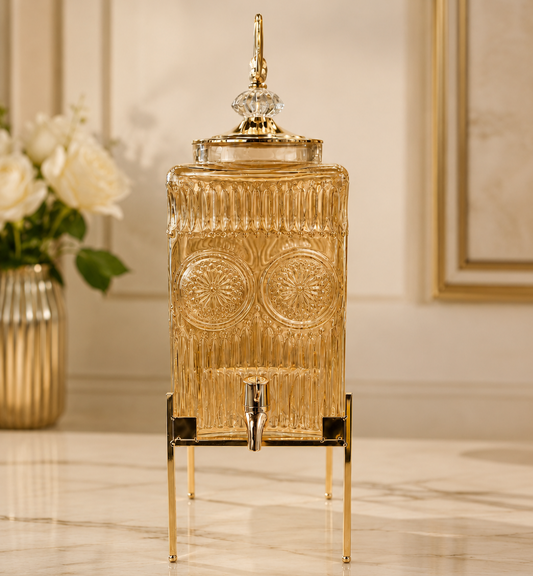 Amber Embossed Dispenser