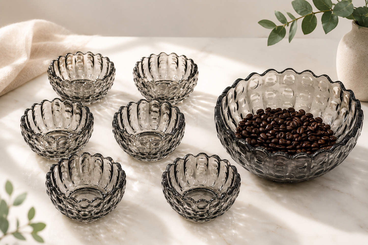 PUDDING SET OF 7