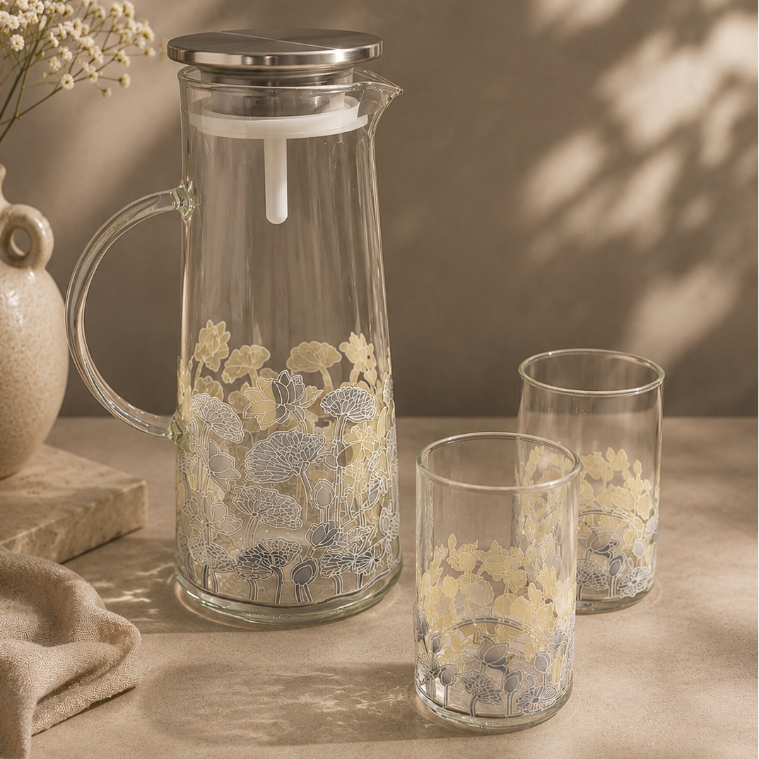 Handcrafted Jug Set