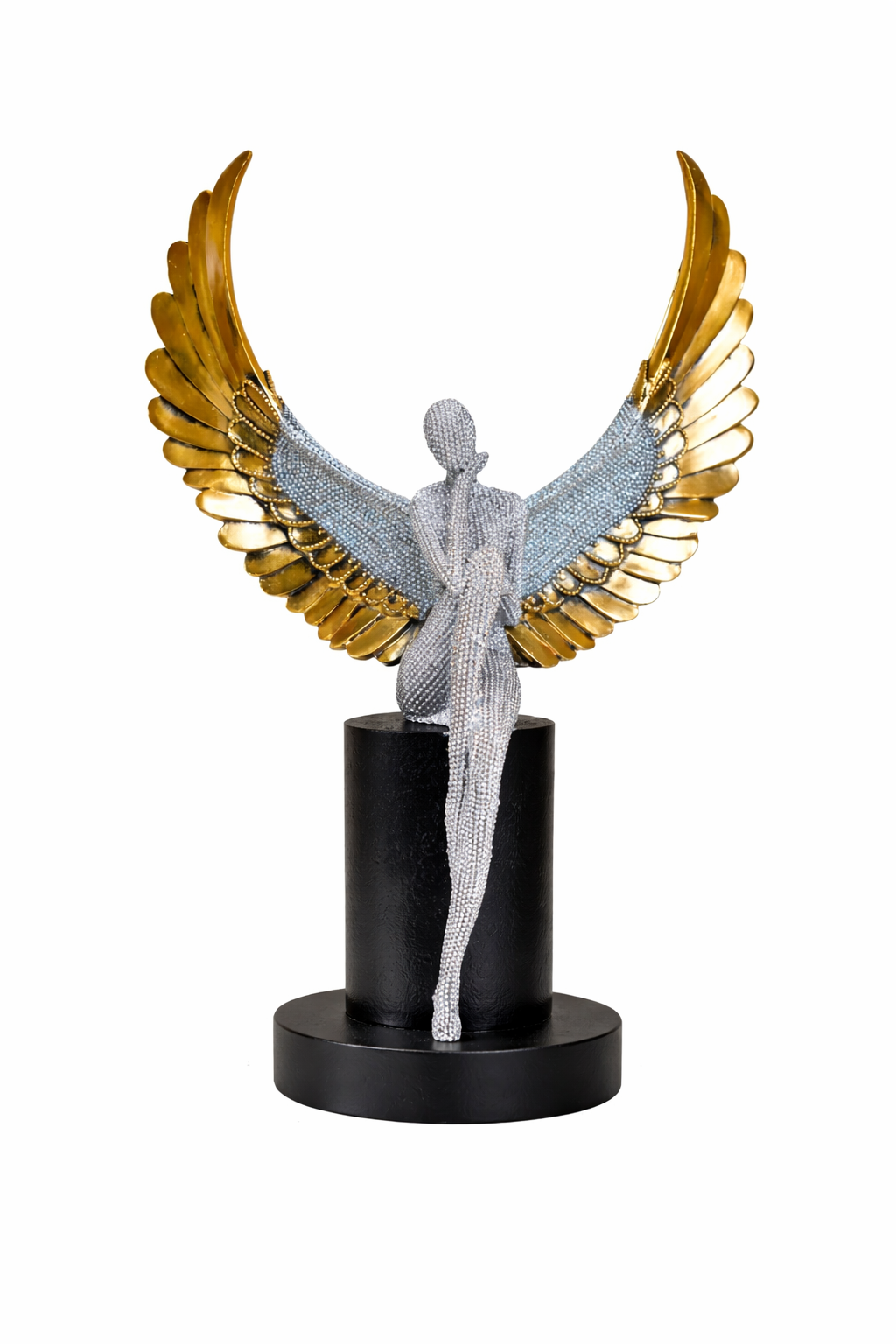 Divine Angel Wing Sculpture – A Symbol of Protection & Positivity