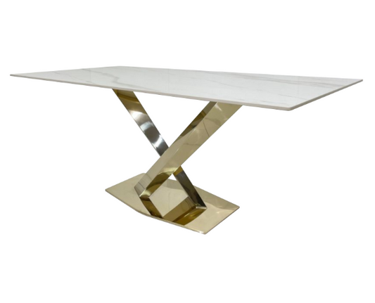 Crosshinge Console Table