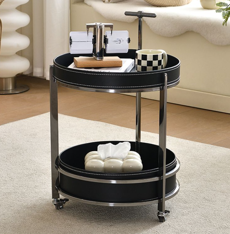 Drink Table with Wheel Base