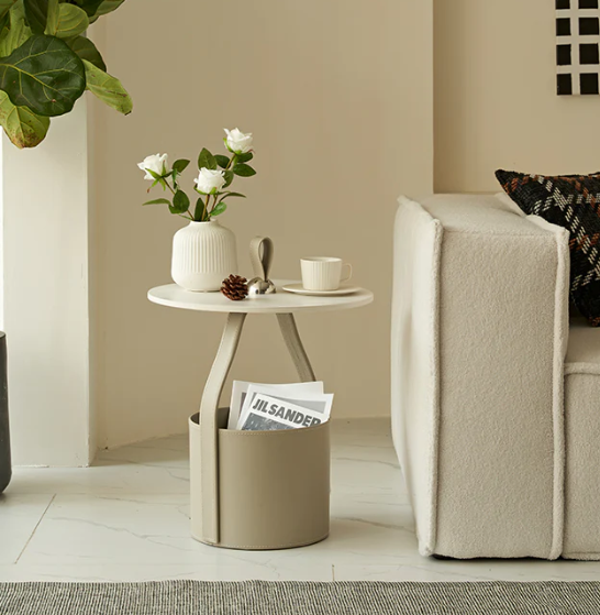 Luxury Style Handheld Side Table