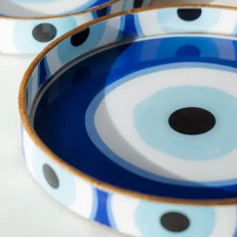 Evil Eye Platter Set of 2