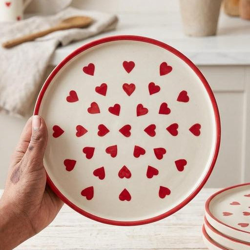 Heart Plates Set of 2