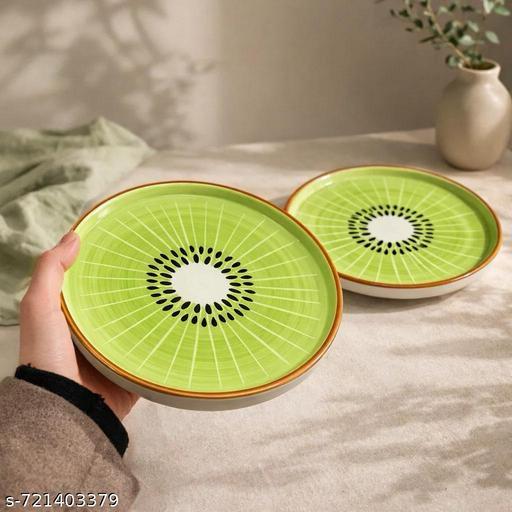 KIWI PLATES SET OF 2