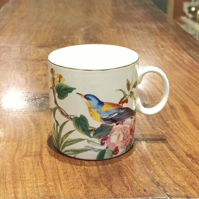 Vintage Floral Mugs Set of 6