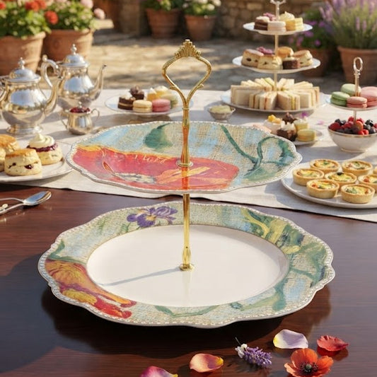 2 TIER PLATTER