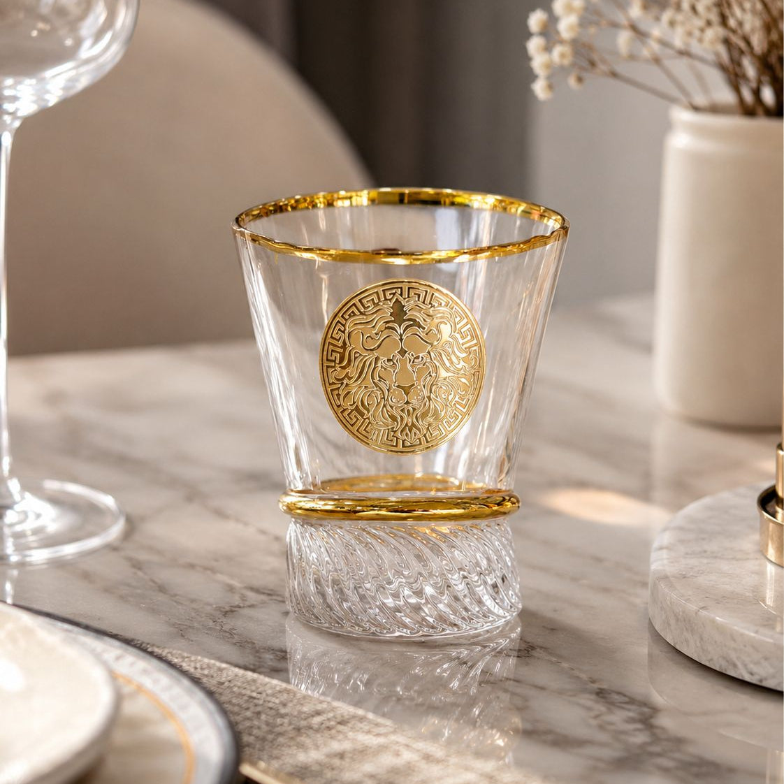 Luxury Crystal  Glass Set Of 6