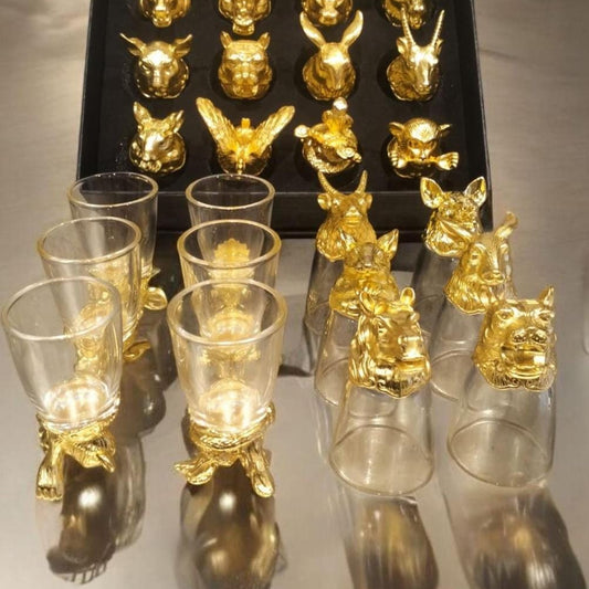 Zodiac Shot Glasses Set of 12