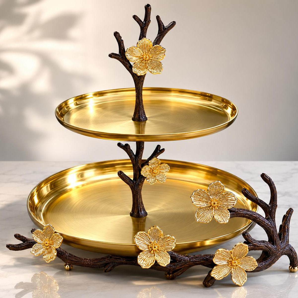 2 Tier Handcrafted Platter