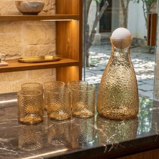 Bottega carafe decanter set