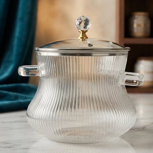 COOK AND SERVE STOCK POT
