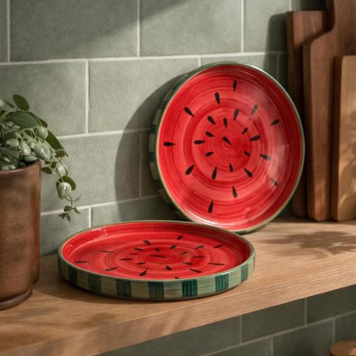 Watermelon Plate Set of 2